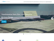 Tablet Screenshot of elyonstrategies.com
